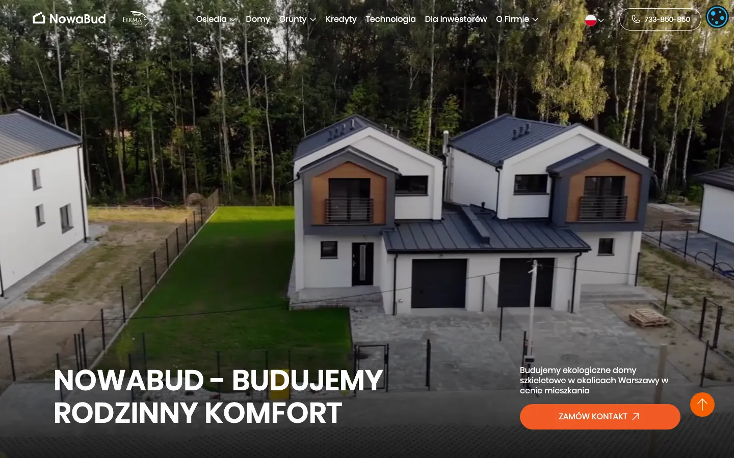 Homepage of Nowa Bud (nowa-bud.pl)